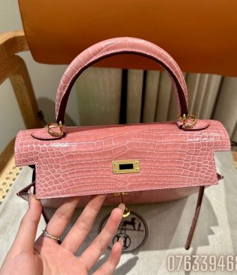 Tui xach nu Hermes Kelly da ca sau mau hong Size 25cm TNHM42 6