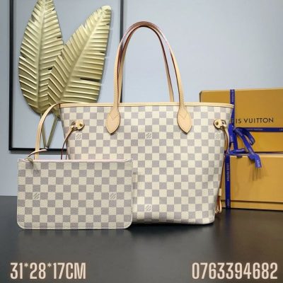 Tui xach nu Louis Vuitton Neverfull hoa tiet caro TNLV43