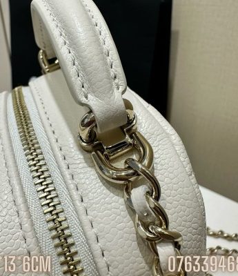 Balo Chanel Mini mau trang BLCN11 6