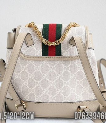 Balo nu Gucci Ophidia GG mau trang BLGC05 9