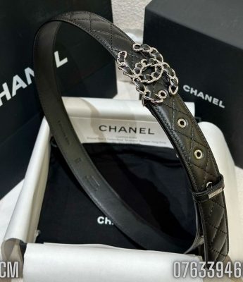 That lung nu Chanel khoa xich logo tran van hinh thoi ban 3cm TLDR03 10