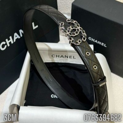 That lung nu Chanel khoa xich logo tran van hinh thoi ban 3cm TLDR03 10