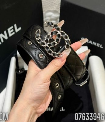 That lung nu Chanel khoa xich logo tran van hinh thoi ban 3cm TLDR03 5