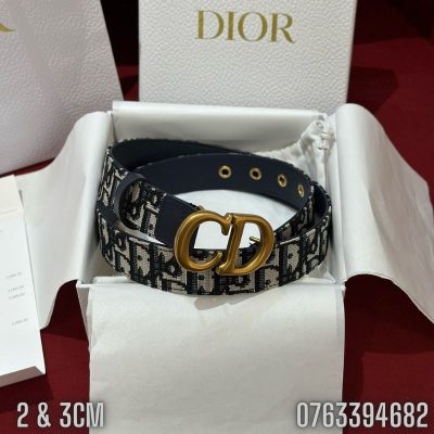 That lung nu Dior Saddle gold CD size 2 3cm TLDR01 5