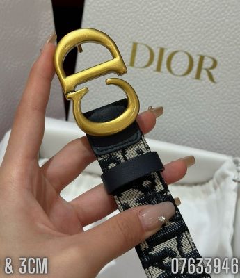 That lung nu Dior Saddle gold CD size 2 3cm TLDR01 8