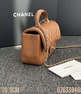 Tui Chanel Classic co quai xach mau nau TNCN42 7