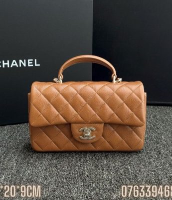 Tui Chanel Classic co quai xach mau nau TNCN42 8