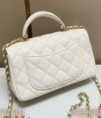 Tui Chanel Classic co quai xach mau trang TNCN41 7