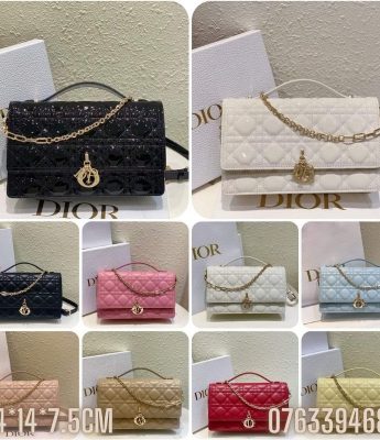 Tui Dior Miss Top Handle mau vang TND34 8