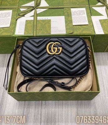 Tui Gucci GG Marmont small mau den TNGC45