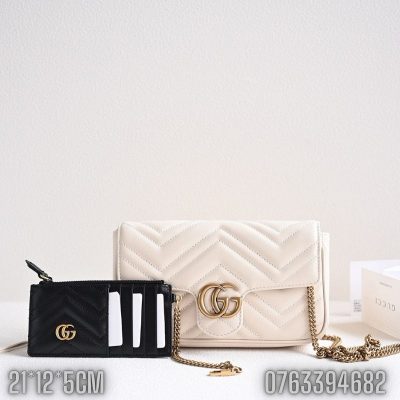 Tui nu Gucci Marmont mau trang TNGC53 1