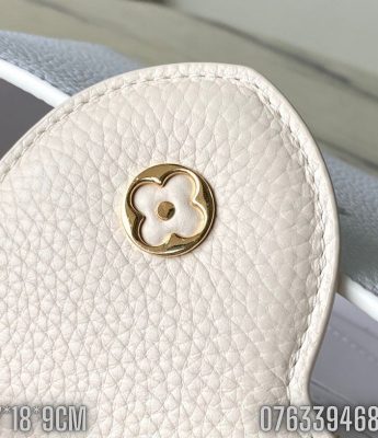 Tui nu Louis Vuitton Capucines Mini mau trang hong TNLV60 8