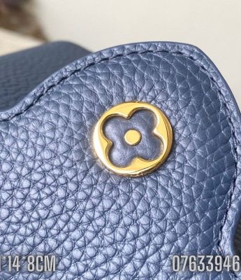 Tui nu Louis Vuitton Capucines Mini mau xanh TNLV57 8