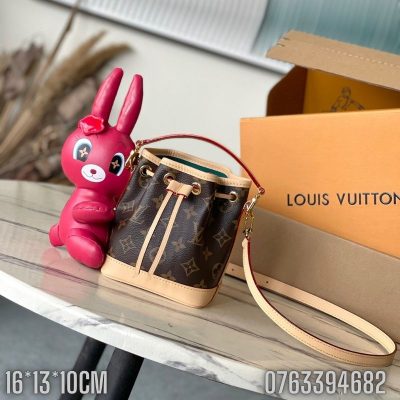 Tui nu Louis Vuitton Nano Noe mini hoa nau TNLV61