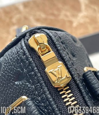 Tui nu Louis Vuitton Nano Speedy hoa chim mau den TNLV64 5