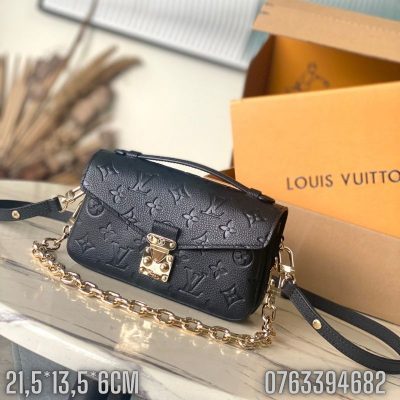 Tui nu Louis Vuitton Pochette Metis hoa chim mau den TNLV65 1