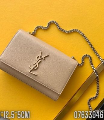 Tui nu Yves Saint Laurent YSL Kate Small Chain Bag mau be dam TNYSL15 5