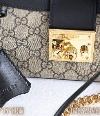 Tui xach Gucci Padlock Small den be TNGC50 7