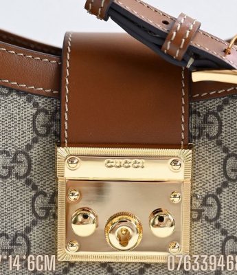 Tui xach Gucci Padlock Small nau be TNGC51 5