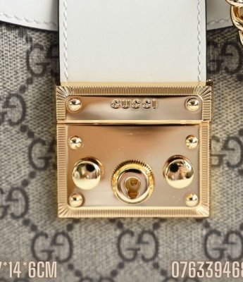 Tui xach Gucci Padlock Small trang be TNGC49 8 1