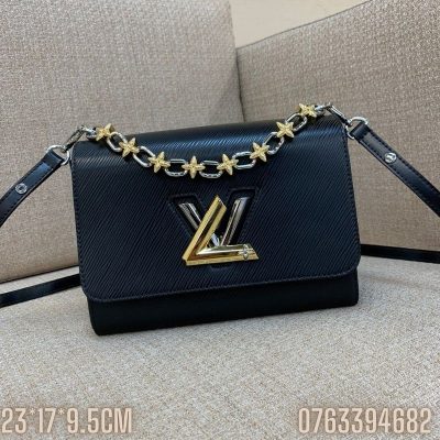 Tui xach Louis Vuitton Twist MM da Epi mau den TNLV68