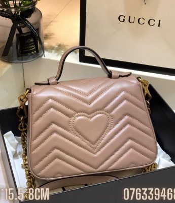 Tui xach nu Gucci GG Marmont mau hong TNGC44 8