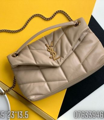 Tui xach nu YSL LOULOU PUFFER tran bong mau be dam TNYSL01 7