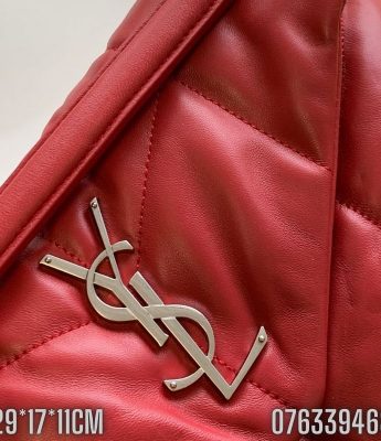 Tui xach nu YSL LOULOU PUFFER tran bong mau do TNYSL04 3