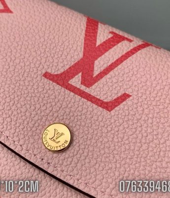 Vi nu Louis Vuitton Emilie Monogram mau hong VNLV01 4