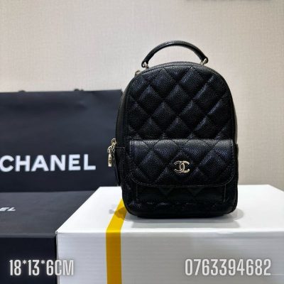 Balo Chanel Mini mau den BLCN13 11