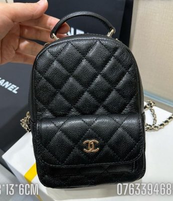 Balo Chanel Mini mau den BLCN13 14