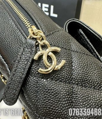 Balo Chanel Mini mau den BLCN13 2