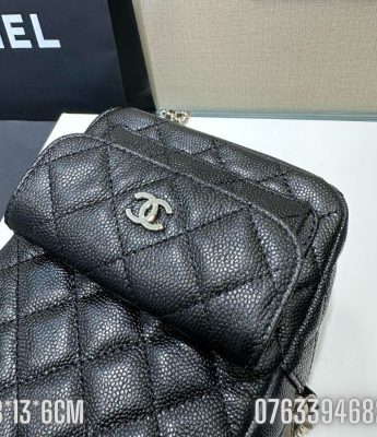 Balo Chanel Mini mau den BLCN13 3