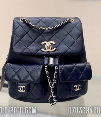 Balo nu Chanel mau xanh BLCN12 11