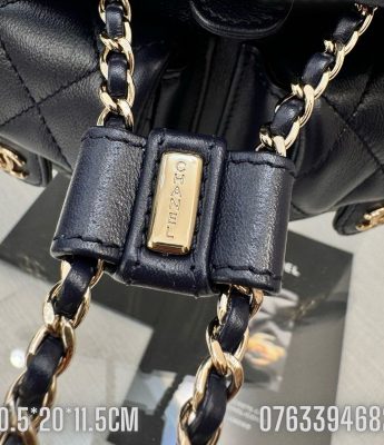 Balo nu Chanel mau xanh BLCN12 13