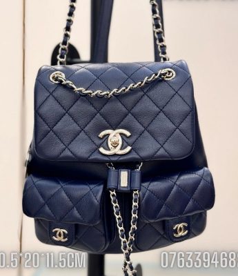 Balo nu Chanel mau xanh BLCN12 15