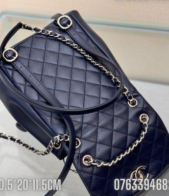 Balo nu Chanel mau xanh BLCN12 7