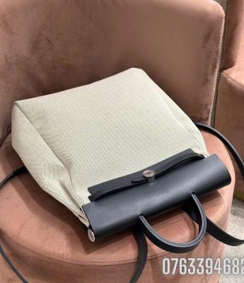 Balo nu Hermes Herbag A Dog Zip phoi den nau BLHM07 3