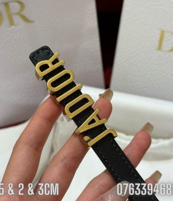 Day lung nu Dior logo day mau den ban chu TLDR16 7