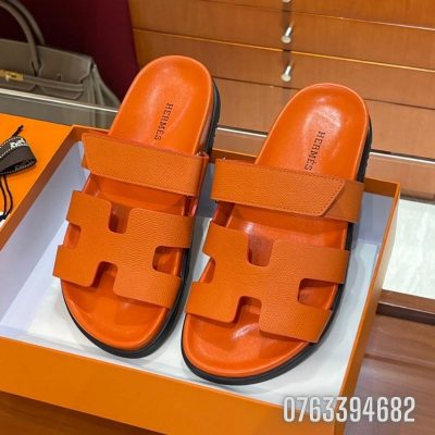 Dep Hermes Chypre Sandal mau cam DNHM57 8