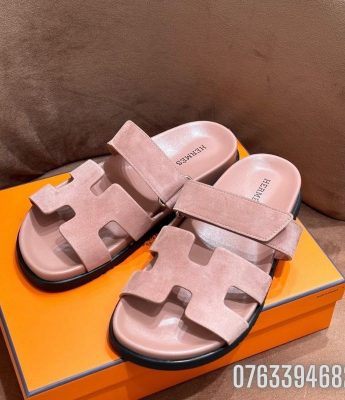 Dep Hermes Chypre Sandal mau hong DNHM55 6