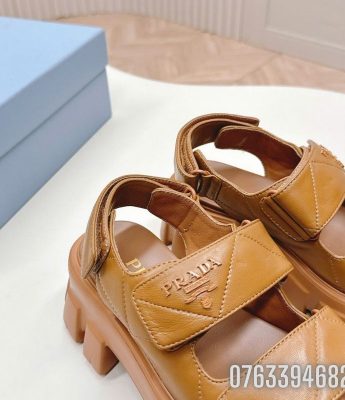 Dep Sandals Prada nu logo mau nau DNPR02 1