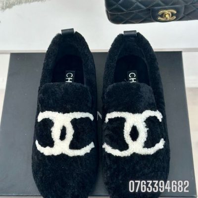 Giay nu Chanel Espadrille long den GNC27 3 1