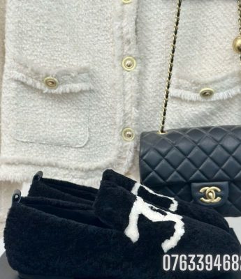 Giay nu Chanel Espadrille long den GNC27 5 1