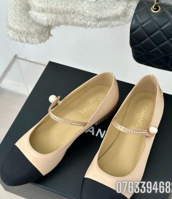 Giay nu Chanel Mary Janes mau be GNC23 10