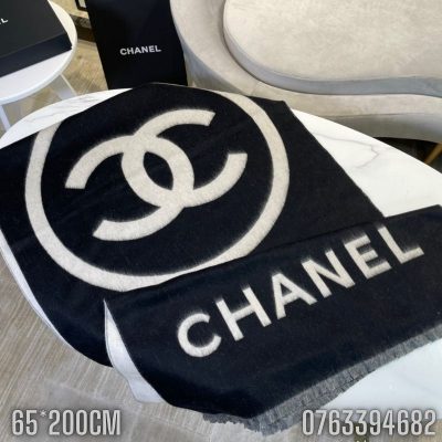 Khan choang Chanel Wool Cashmere mau den KCCM07 6