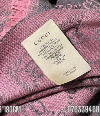 Khan quang co nu Gucci mau hong phan KCGC11 4