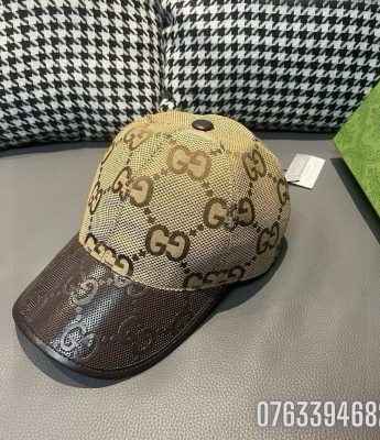 Mu nu Gucci luoi trai dap logo mau nau MNGC14 9