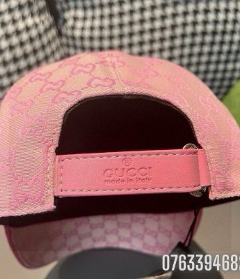 Mu nu Gucci luoi trai ke mau hong MNGC12 5