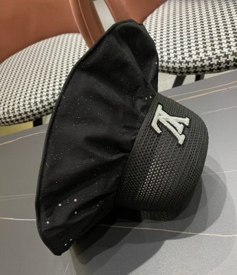 Mu nu Louis Vuitton Bucket mau den vien nhun MNLV16 6